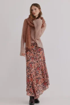 Rosana. Falda estampada