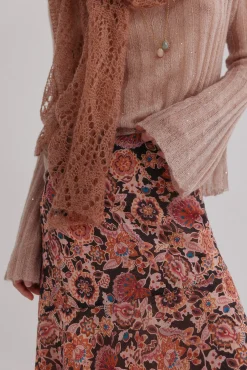 Rosana. Falda estampada