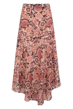 Rosana. Falda estampada