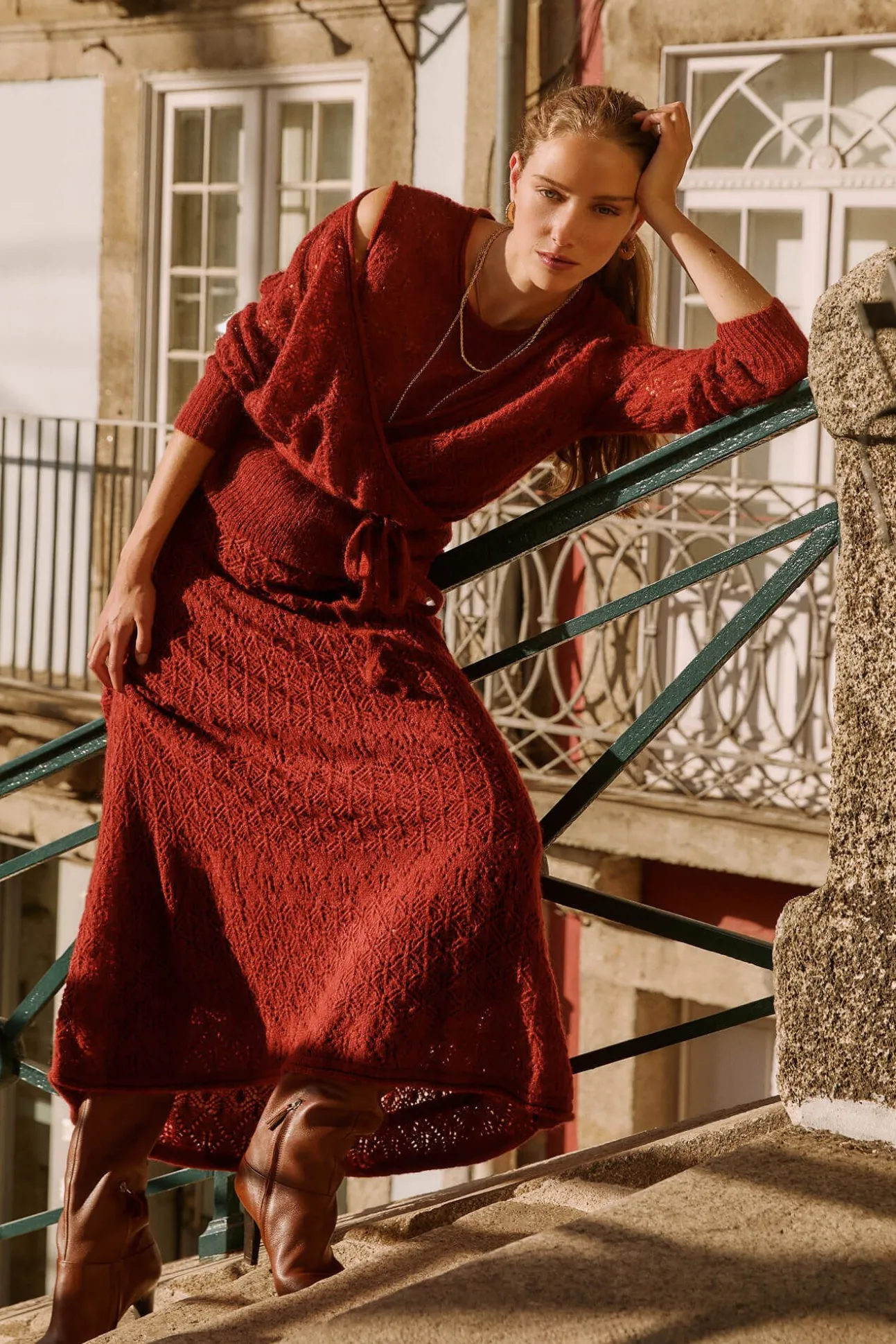 Rossie. Falda calada