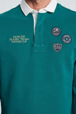 Rugby 3 escudos verde