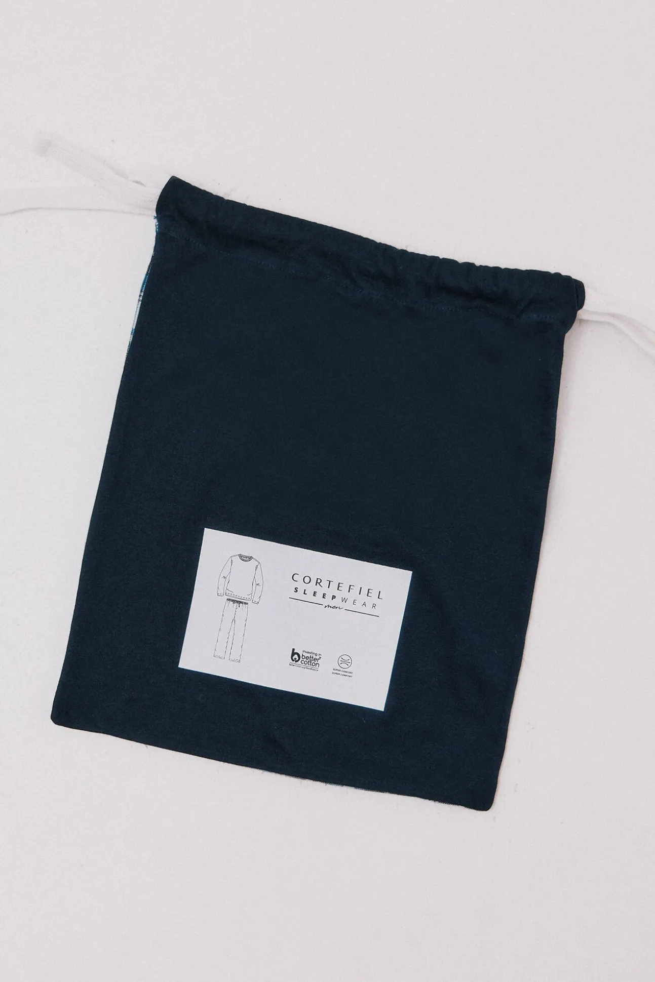 Set de pijama punto y tela