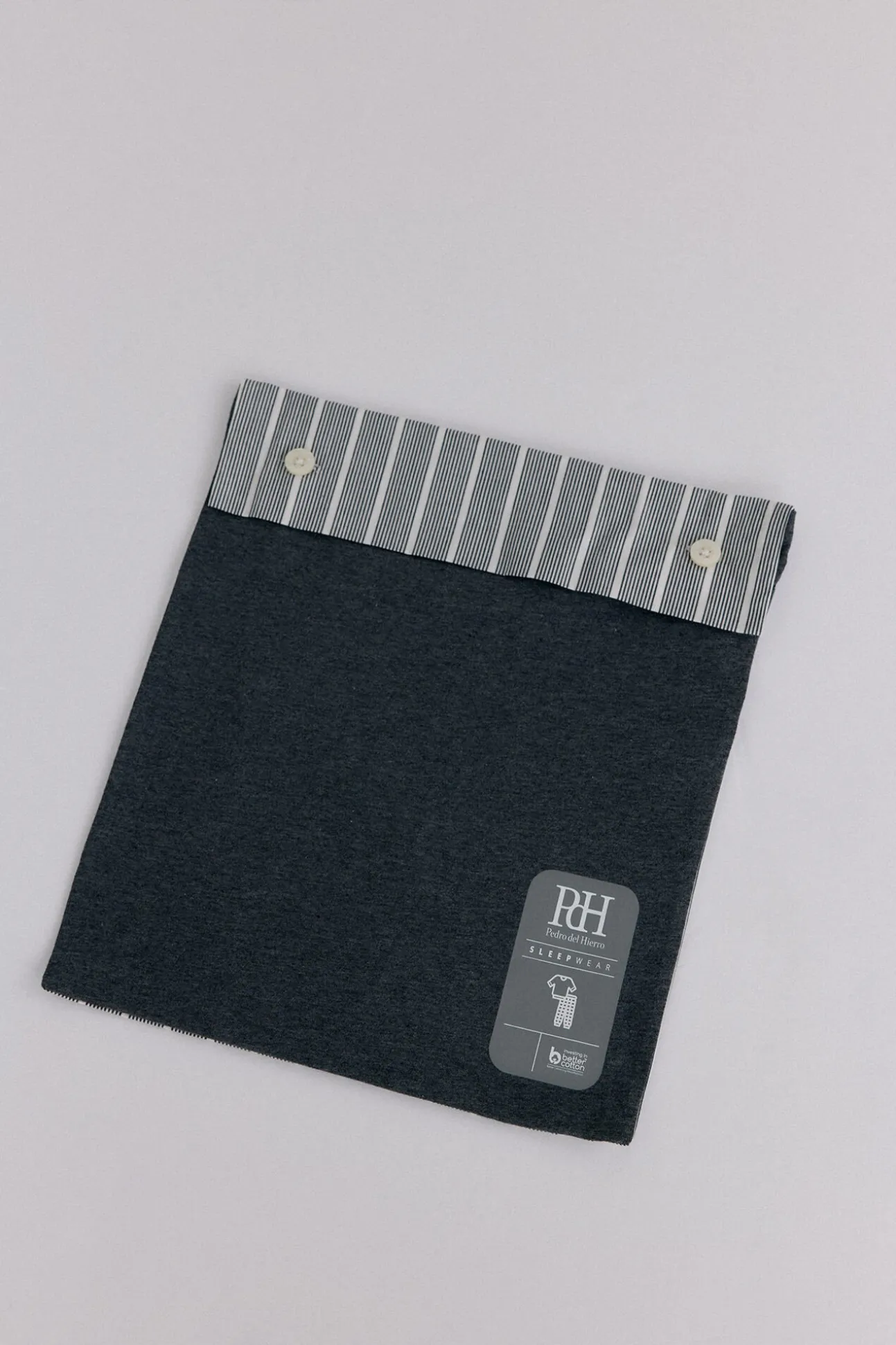 Set de pijama punto y tela