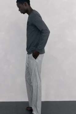 Set de pijama punto y tela