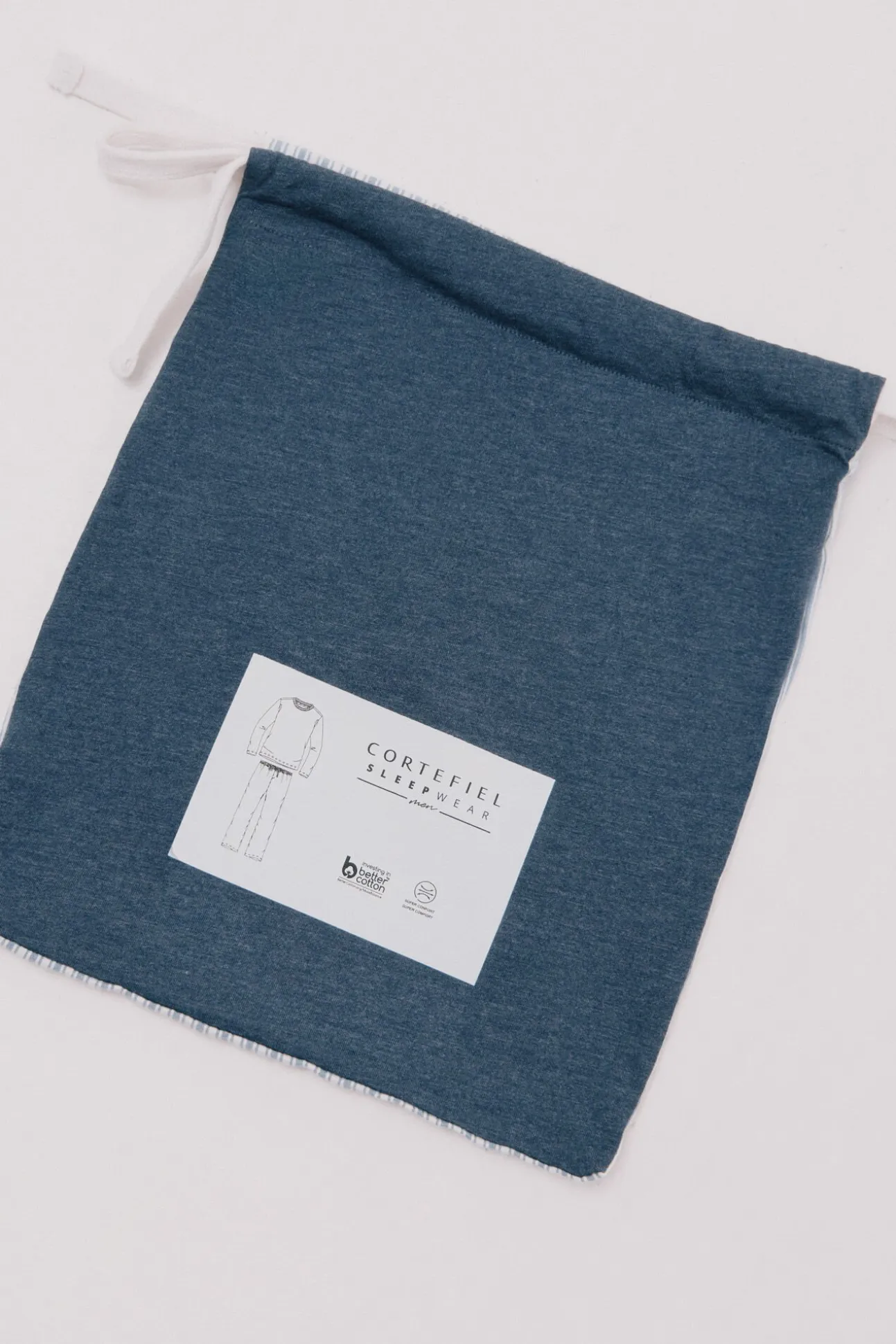 Set de pijama punto y tela