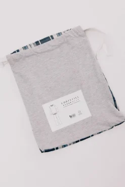 Set de pijama punto y tela