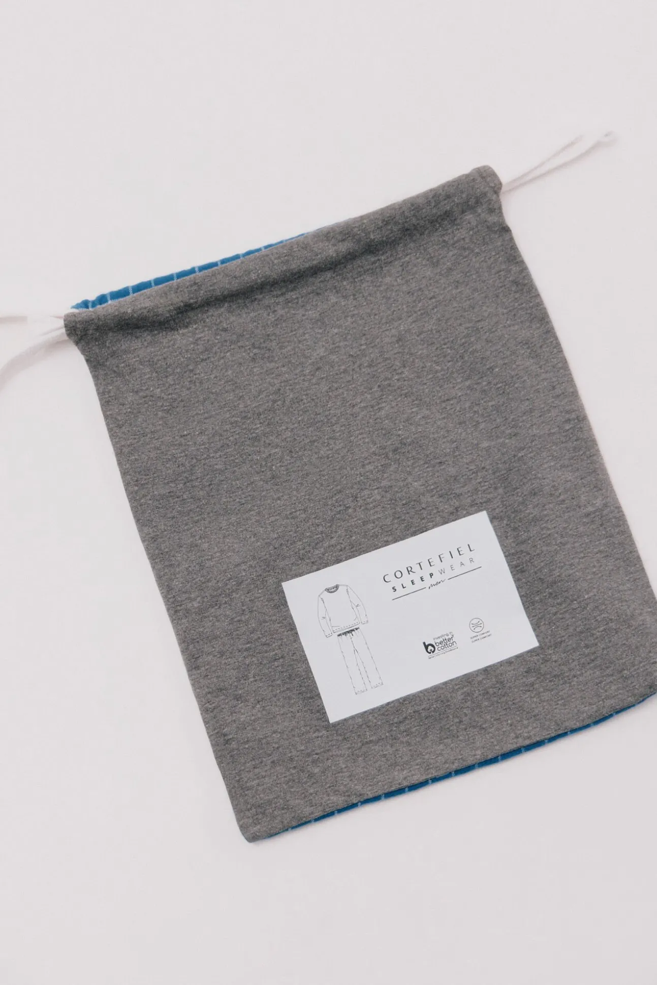 Set de pijama punto y tela