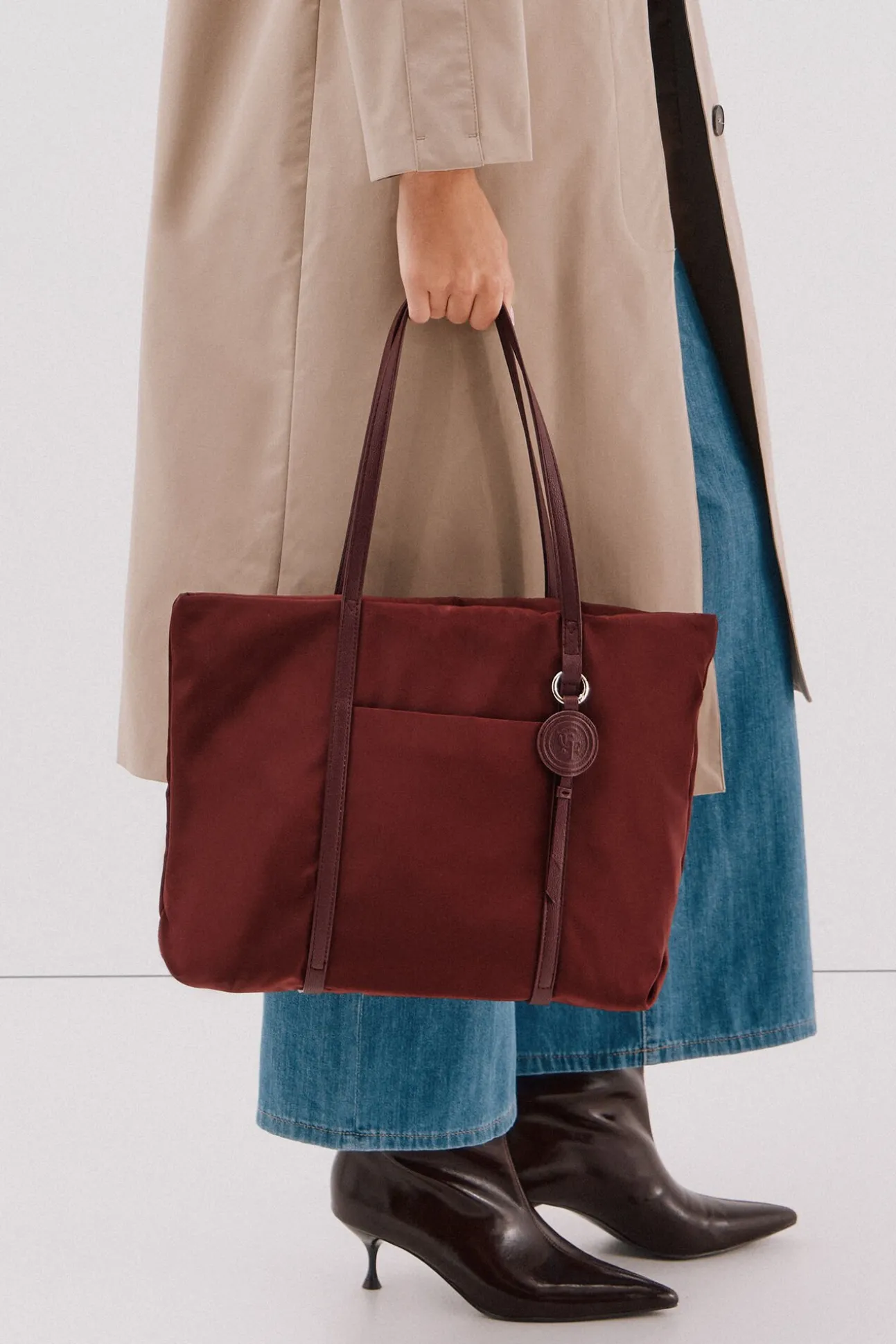 Shopper nylon logo gr