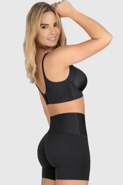 Short de control moderado aspecto invisible con fajón antideslizante