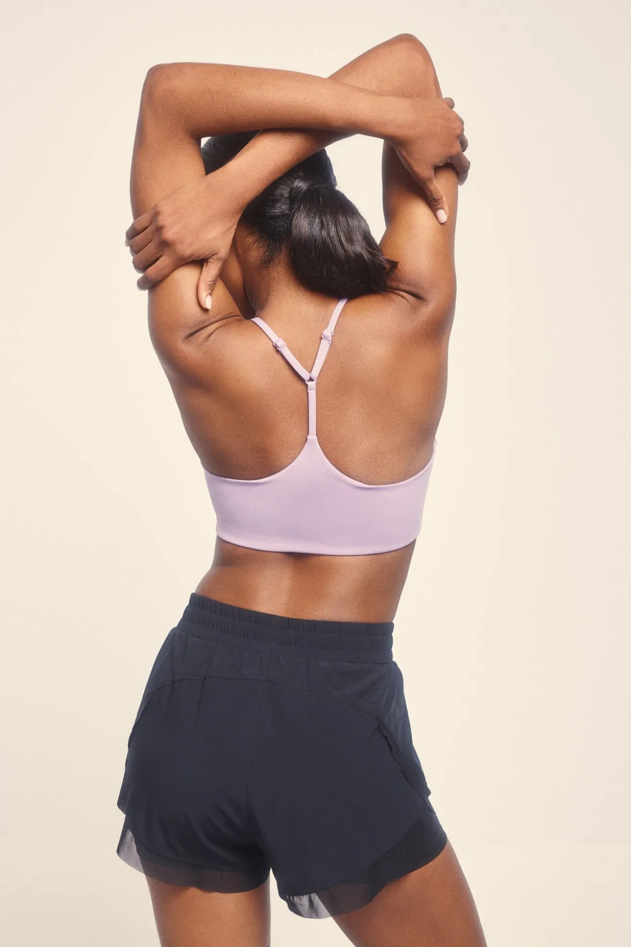 Short ultra ligero malla negro