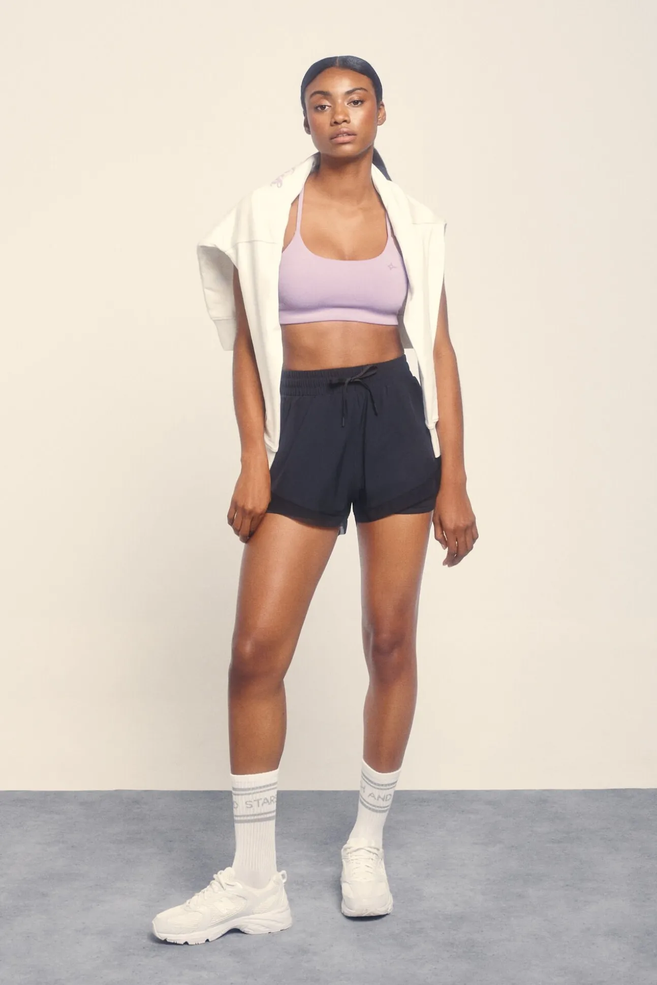 Short ultra ligero malla negro