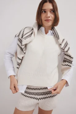 Shorts punto jacquard