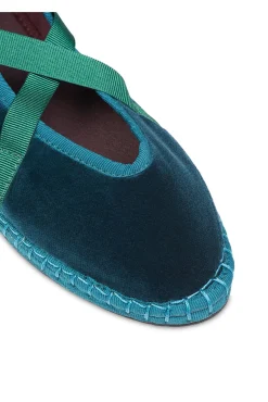 Slippers de terciopelo