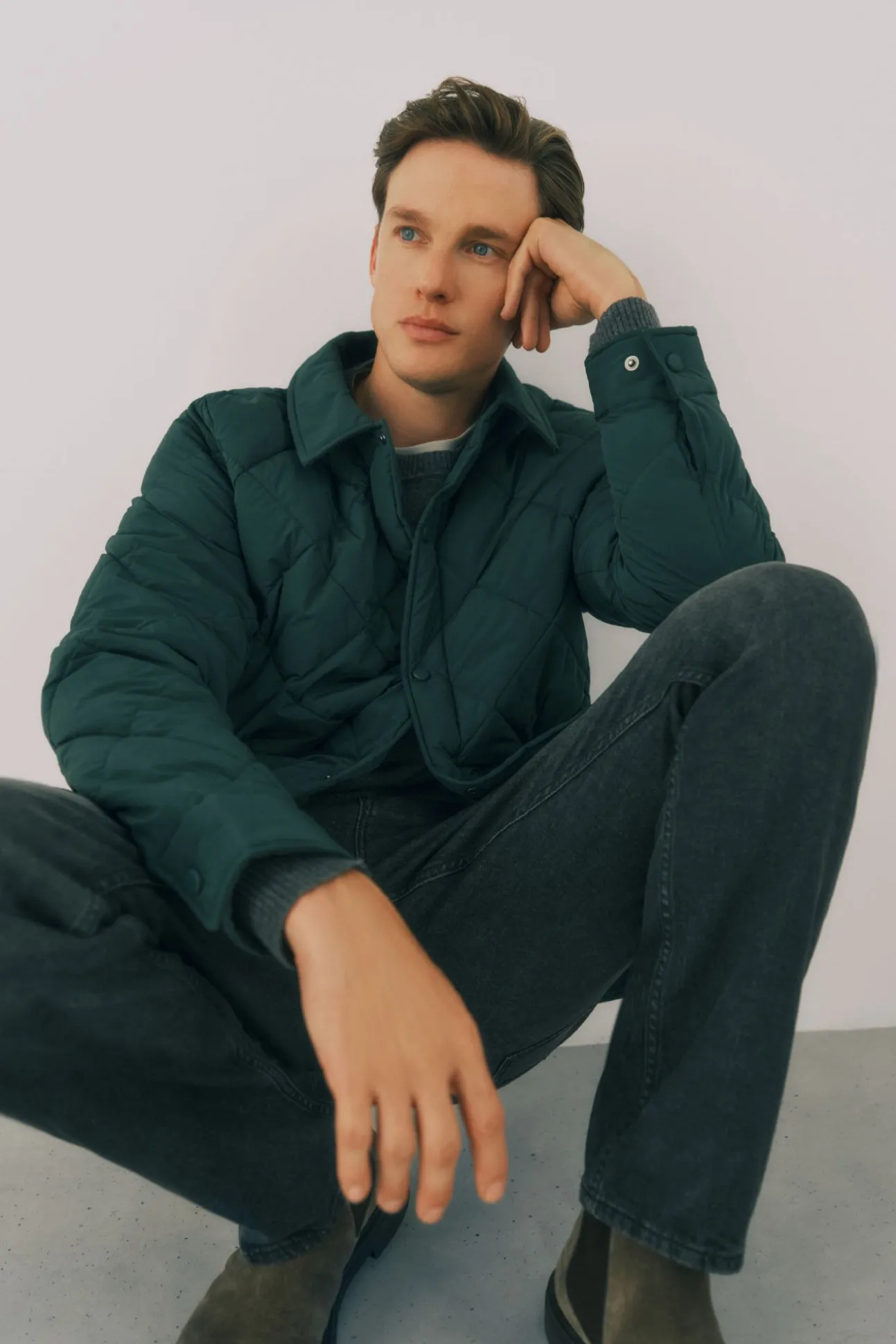 Sobrecamisa acolchada