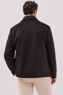 Sobrecamisa botones lana