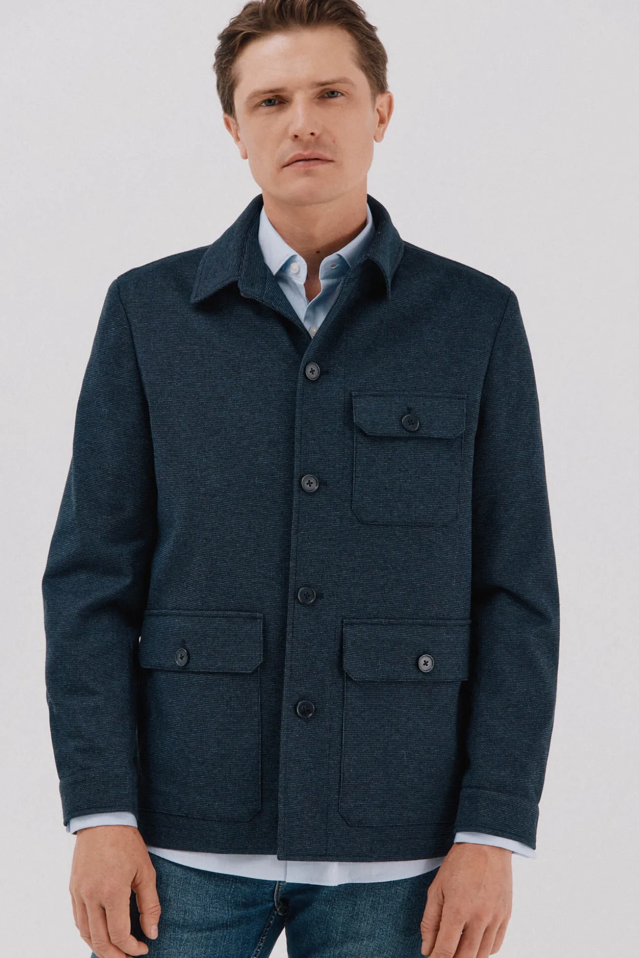 Sobrecamisa de punto