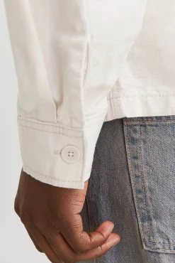 Sobrecamisa de sarga corte ancho