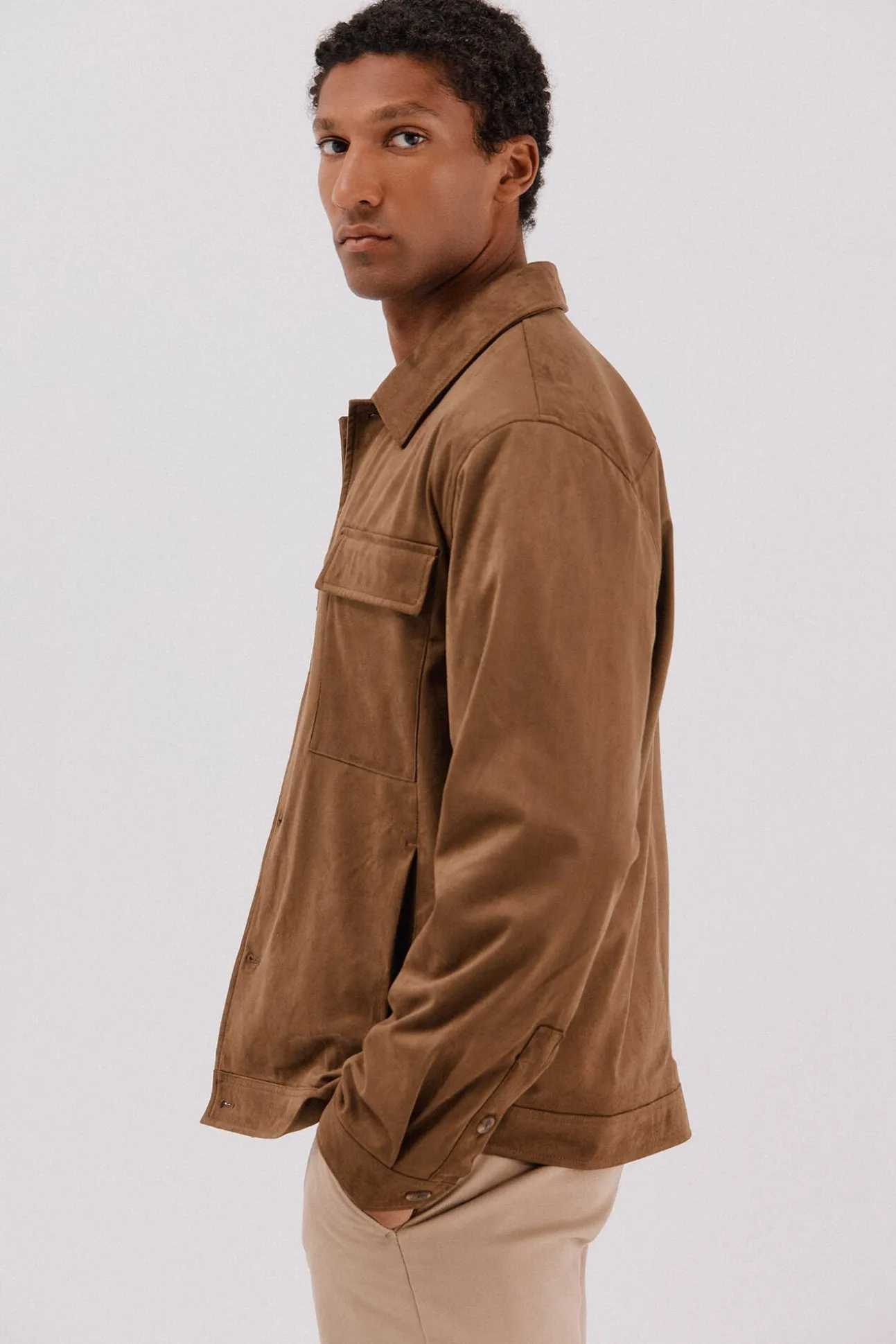 Sobrecamisa efecto ante