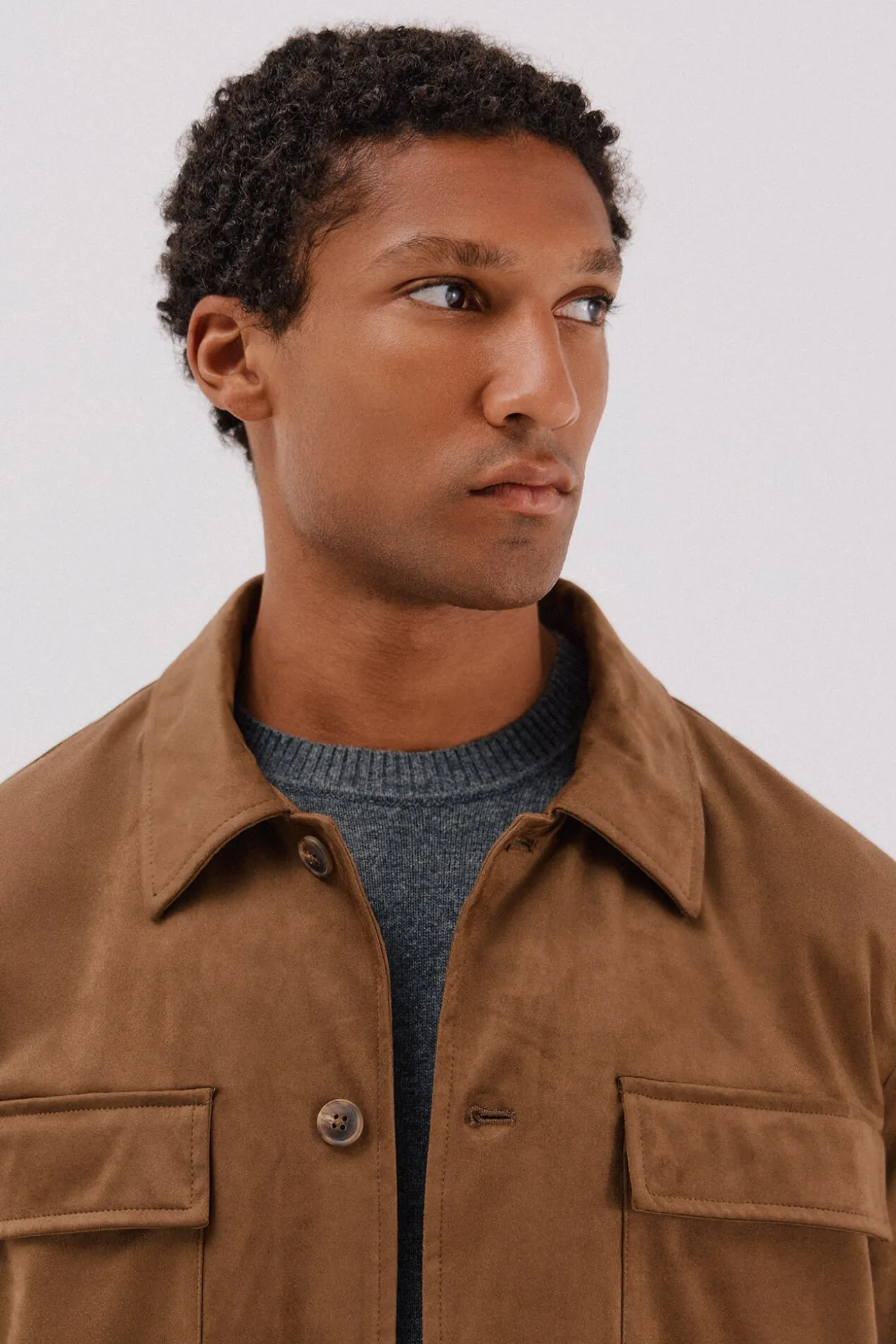 Sobrecamisa efecto ante