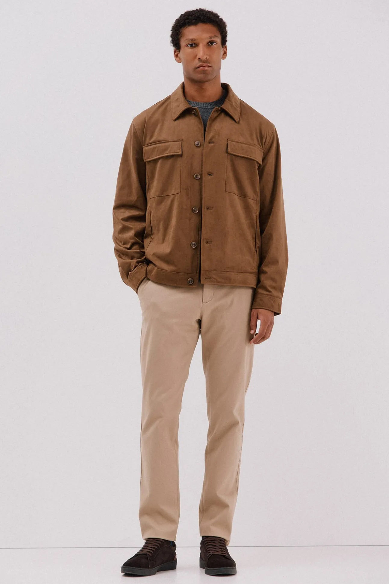 Sobrecamisa efecto ante