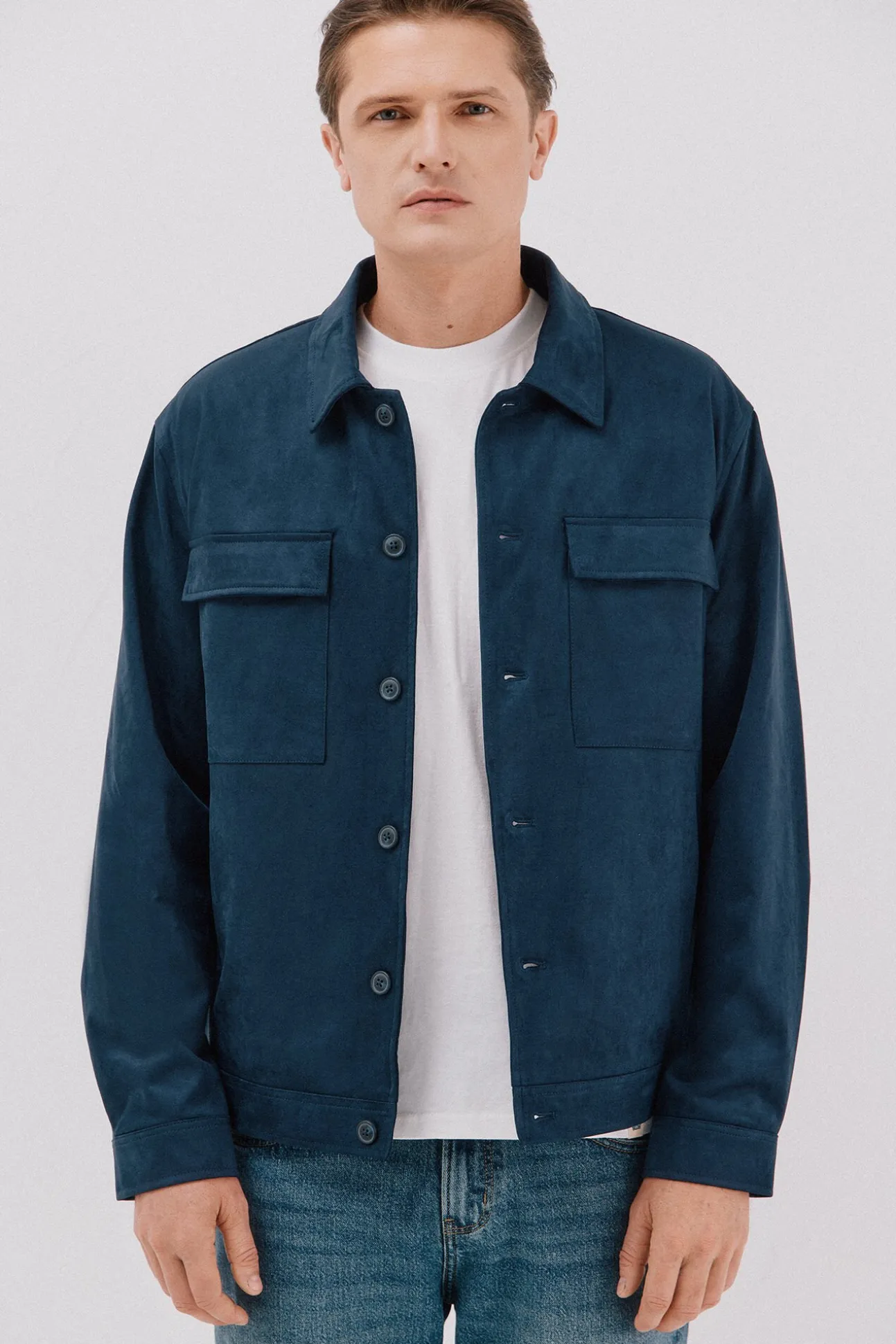 Sobrecamisa efecto ante