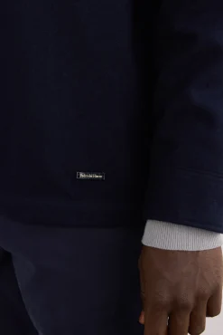 Sobrecamisa lana lisa