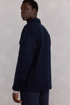 Sobrecamisa lana lisa