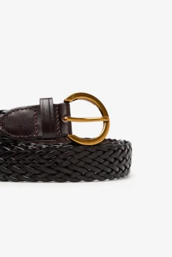 Square braided belt