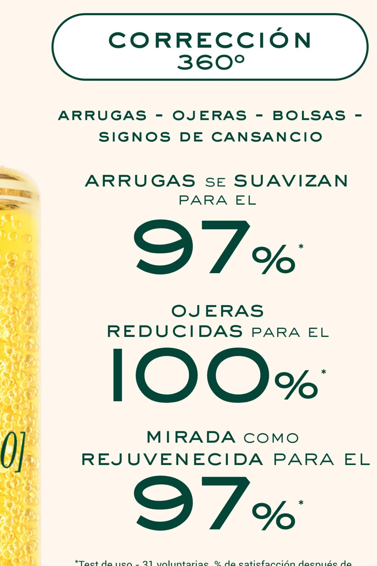 Sérum antiedad contorno de ojos