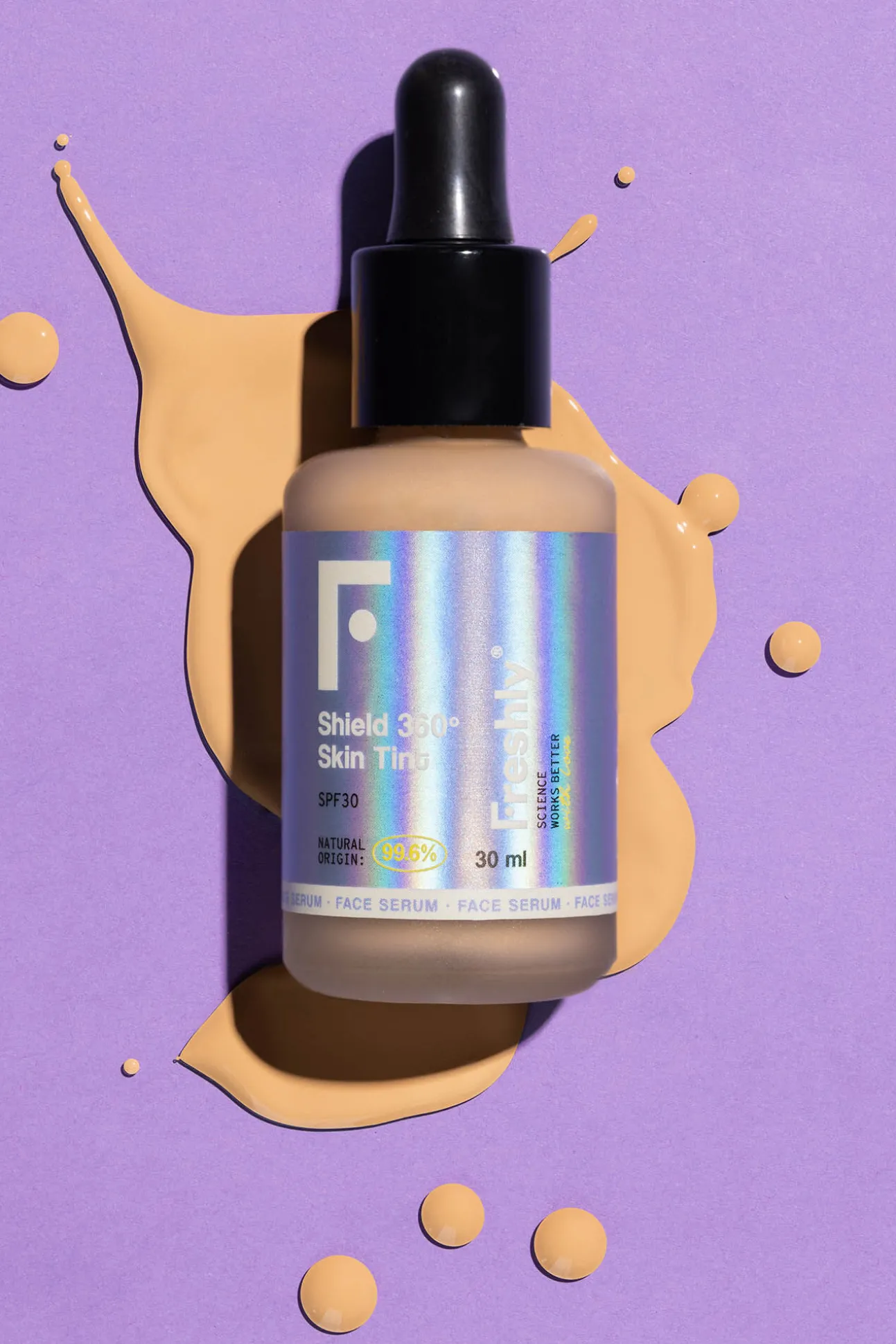 Sérum con color y protección SPF 30