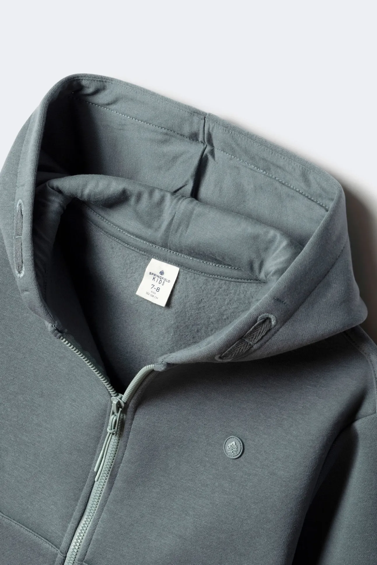 Sudadera abierta con capucha niño