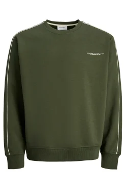 Sudadera básica cuello redondo