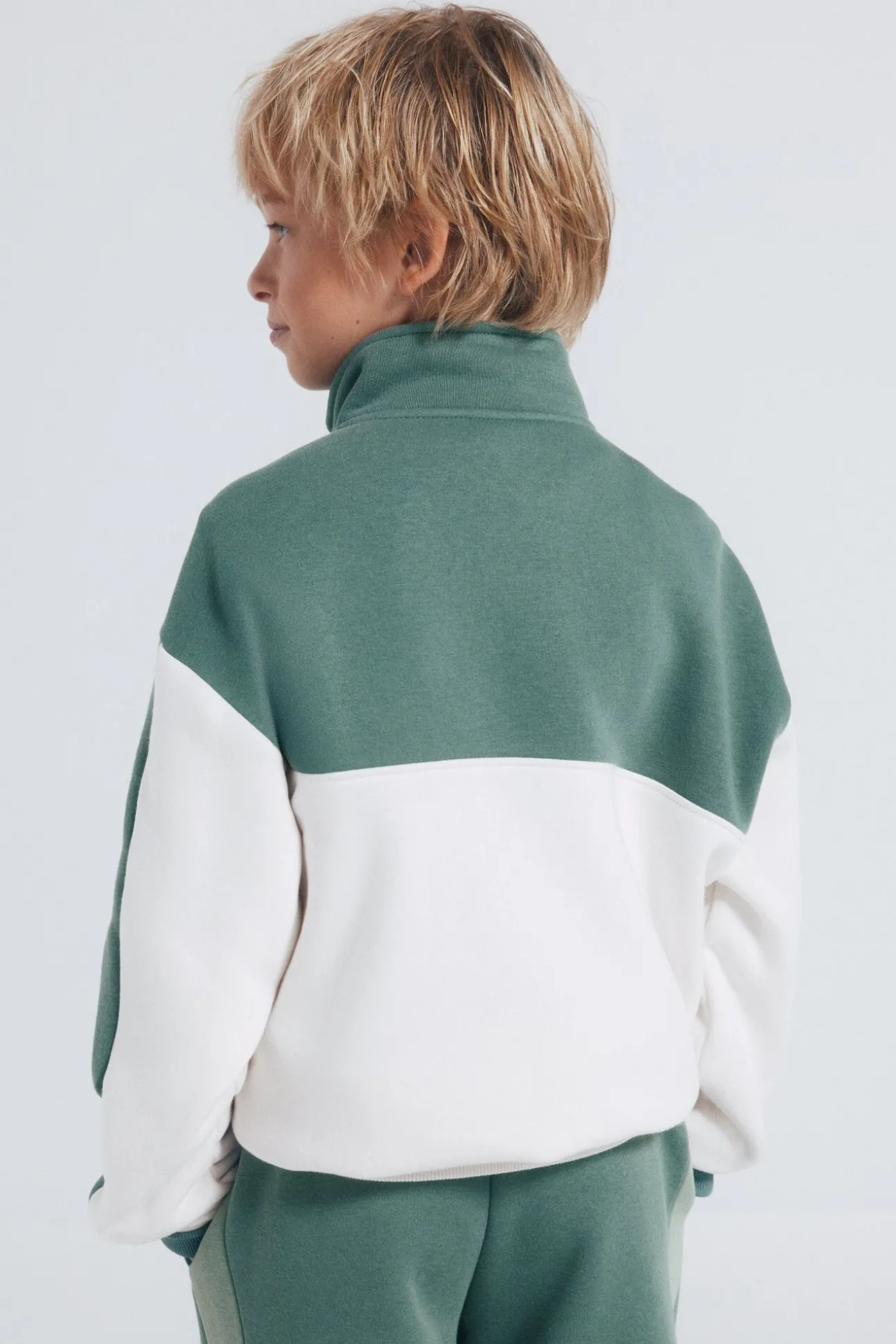 Sudadera camionero cortes niño