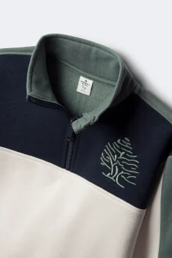 Sudadera camionero cortes niño