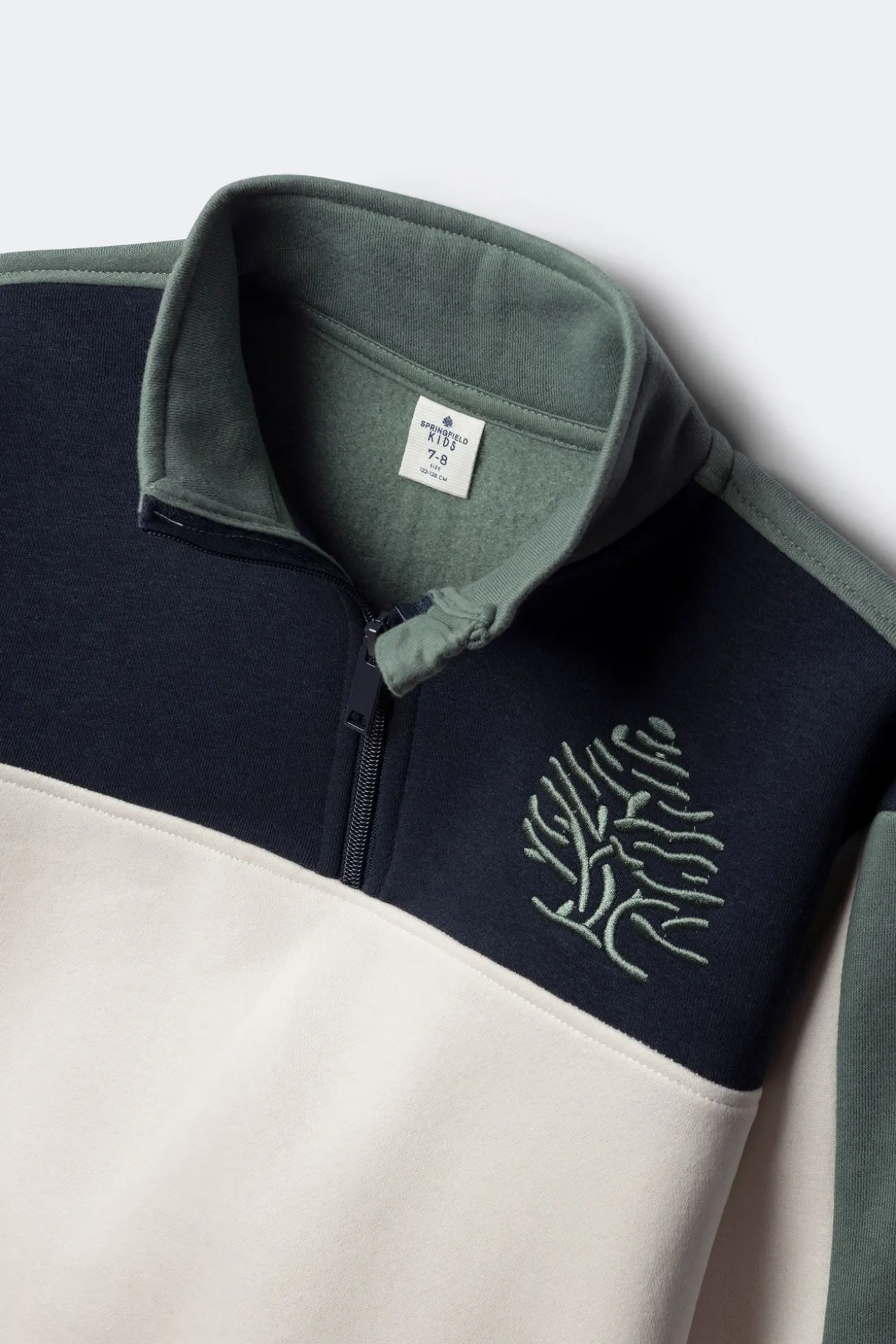 Sudadera camionero cortes niño