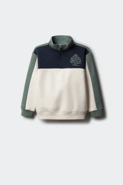 Sudadera camionero cortes niño
