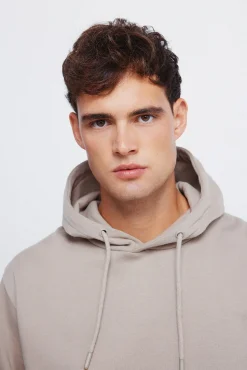 Sudadera capucha básica