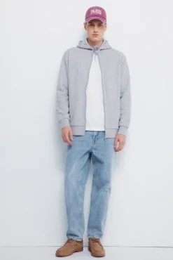 Sudadera capucha cremallera