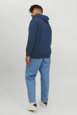 Sudadera capucha print logo PLUS