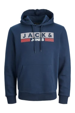 Sudadera capucha print logo PLUS