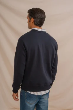 Sudadera con bordado frontal