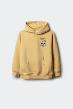 Sudadera con capucha calavera niño