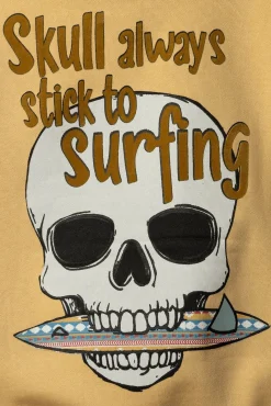 Sudadera con capucha calavera niño