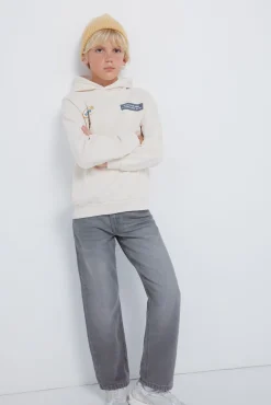 Sudadera con capucha frase niño