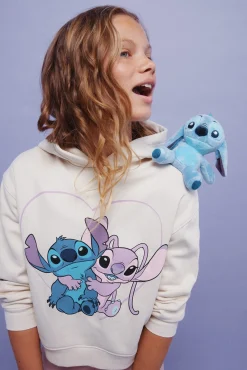 Sudadera con capucha Lilo & Stitch niña