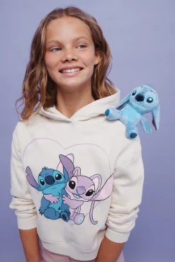 Sudadera con capucha Lilo & Stitch niña