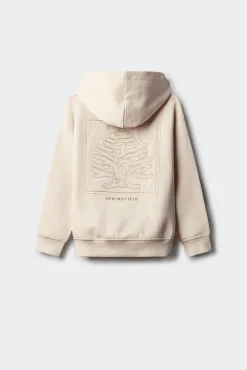 Sudadera con capucha árbol niño