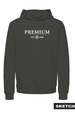 Sudadera con capucha y estampado