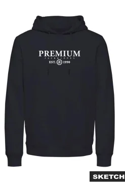 Sudadera con capucha y estampado