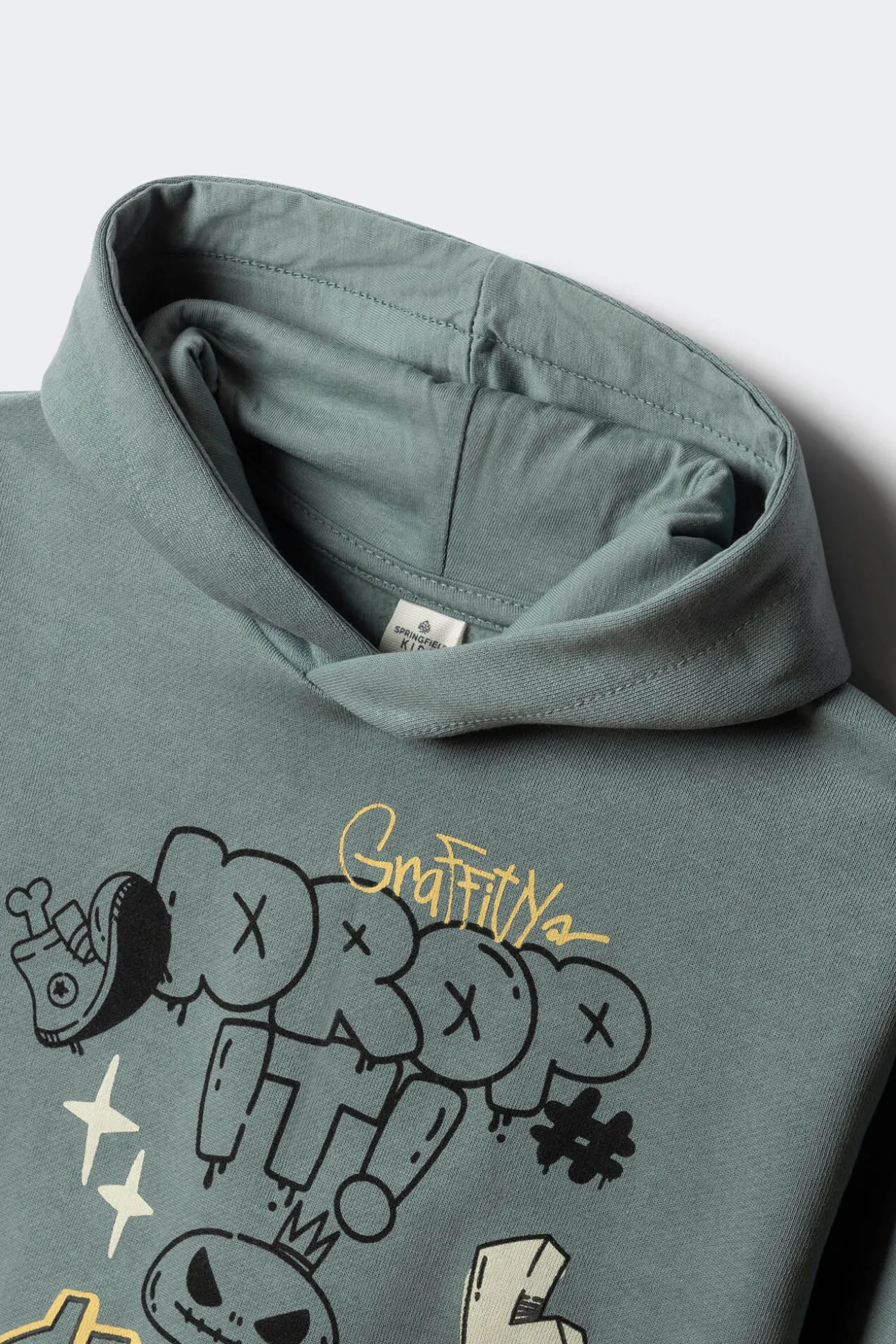 Sudadera con capucha"Drop it" niño